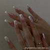 12 Sizes-24 Pcs Press On Nails W1486