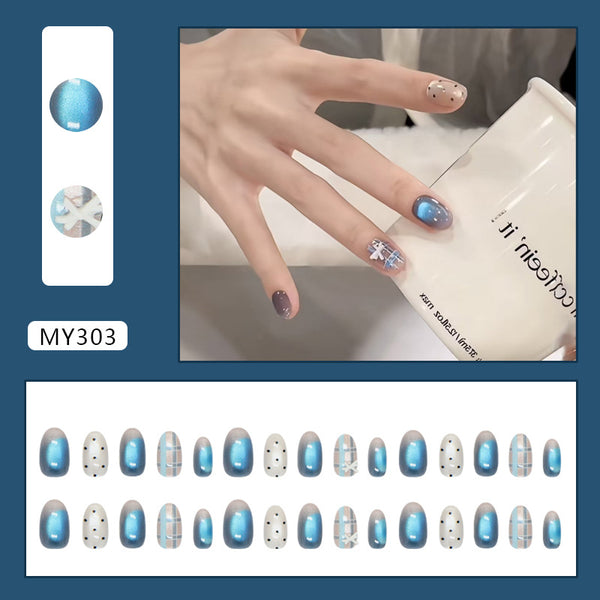 30 Pcs Press On Nails MY303