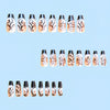 12 Sizes-24 Pcs Press On Nails Y428