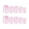 12 Sizes-24 Pcs Press On Nails JP3712