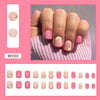 12 Sizes-24 Pcs Press On Nails W980