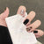 12 Sizes-24 Pcs Press On Nails R705