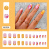 12 Sizes-24 Pcs Press On Nails W1058