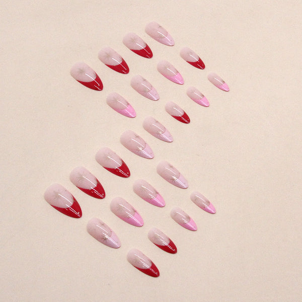 12 Sizes-24 Pcs Press On Nails W693