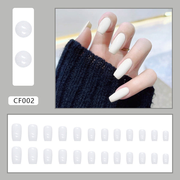 12 Sizes-24 Pcs Press On Nails Cf002