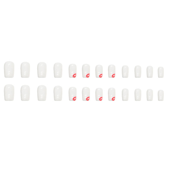 12 Sizes-24 Pcs Press On Nails W864