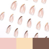 12 Sizes-24 Pcs Press On Nails JP1147