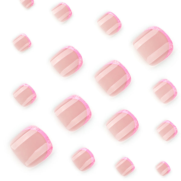 12 Sizes-24 Pcs Press On Nails JP3802