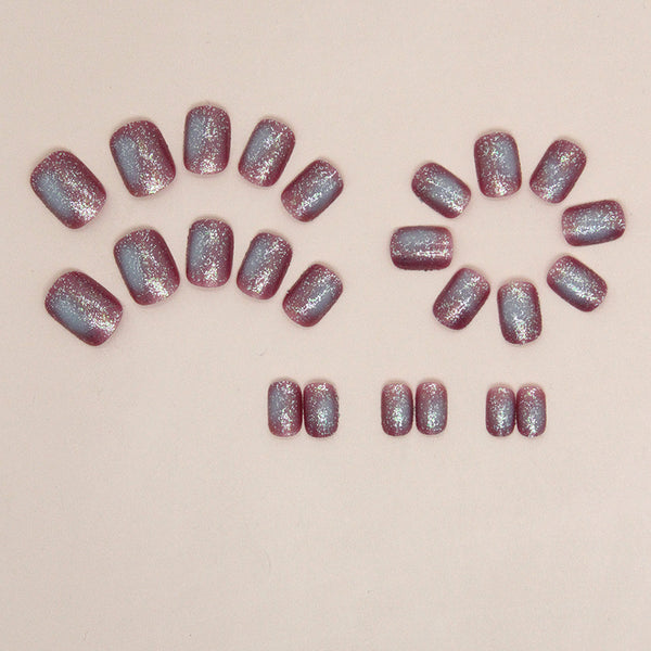 12 Sizes-24 Pcs Press On Nails W1433