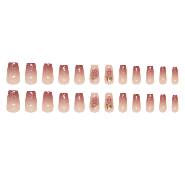 12 Sizes-24 Pcs Press On Nails Z904