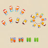12 Sizes-24 Pcs Press On Nails Y619