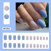 12 Sizes-24 Pcs Press On Nails W1062