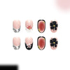 12 Sizes-24 Pcs Press On Nails C1306