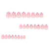 12 Sizes-24 Pcs Press On Nails JP4312