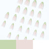 12 Sizes-24 Pcs Press On Nails JP1939