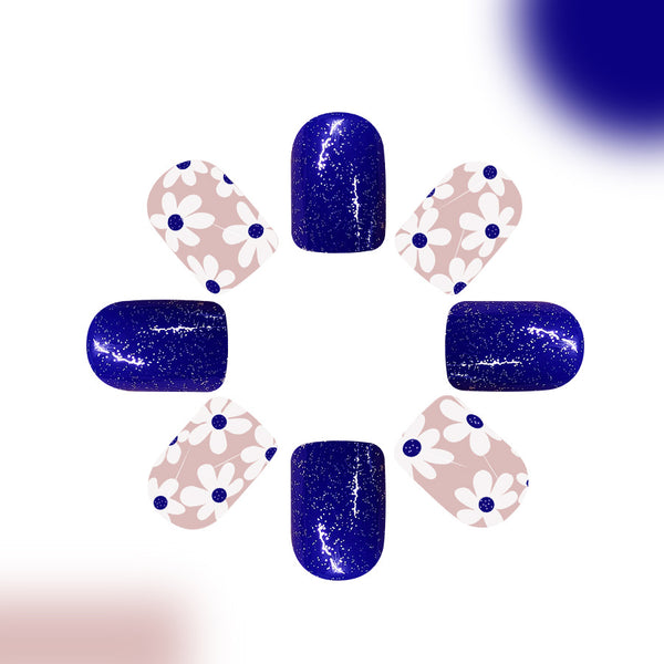 12 Sizes-24 Pcs Press On Nails C825