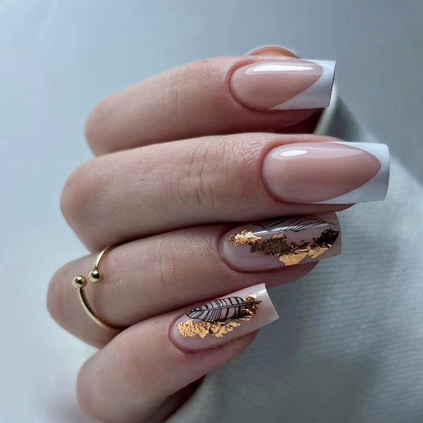 12 Sizes-24 Pcs Press On Nails W462