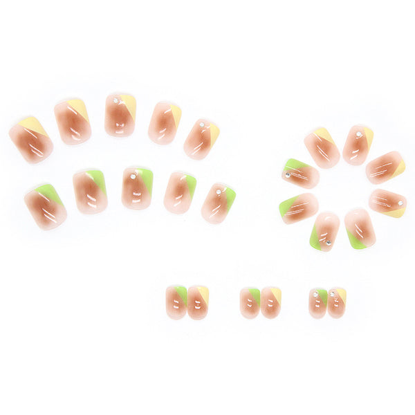12 Sizes-24 Pcs Press On Nails Z369