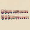 12 Sizes-24 Pcs Press On Nails Y1547
