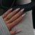 12 Sizes-24 Pcs Press On Nails JP3493