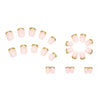 12 Sizes-24 Pcs Press On Nails Z355
