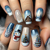 12 Sizes-24 Pcs Press On Nails Y283