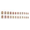 12 Sizes-24 Pcs Press On Nails R979