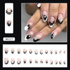 12 Sizes-24 Pcs Press On Nails W202