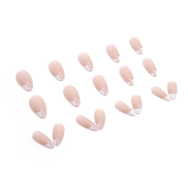 12 Sizes-24 Pcs Press On Nails W291