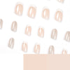 12 Sizes-24 Pcs Press On Nails JP1570