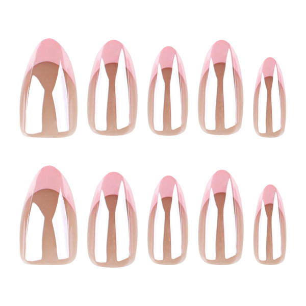 12 Sizes-24 Pcs Press On Nails JP3990