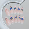 12 Sizes-24 Pcs Press On Nails W2155