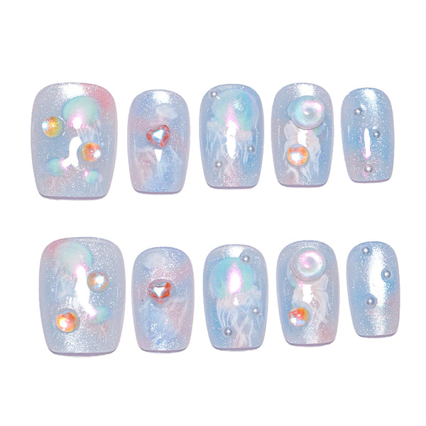12 Sizes-24 Pcs Press On Nails nail-accessory