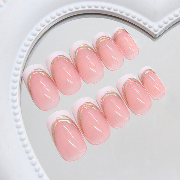12 Sizes-24 Pcs Press On Nails W1986
