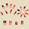 12 Sizes-24 Pcs Press On Nails Y155