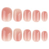 12 Sizes-24 Pcs Press On Nails JP4137
