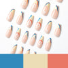 12 Sizes-24 Pcs Press On Nails JP1845