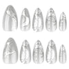 12 Sizes-24 Pcs Press On Nails JP3998