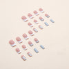 12 Sizes-24 Pcs Press On Nails W379