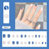 12 Sizes-24 Pcs Press On Nails R402