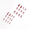 12 Sizes-24 Pcs Press On Nails JP1393