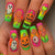 12 Sizes-24 Pcs Press On Nails y2055-24