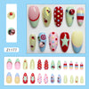 12 Sizes-24 Pcs Press On Nails Z1177