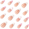 12 Sizes-24 Pcs Press On Nails JP3866