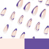 12 Sizes-24 Pcs Press On Nails JP1789