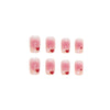 12 Sizes-24 Pcs Press On Nails R376
