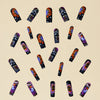 12 Sizes-24 Pcs Press On Nails Y066