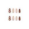 12 Sizes-24 Pcs Press On Nails R279