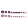 12 Sizes-24 Pcs Press On Nails F156