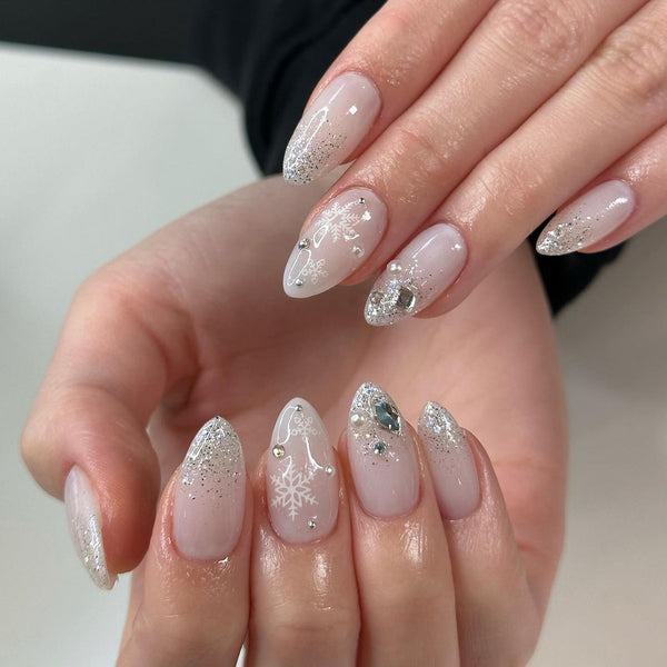 12 Sizes-24 PcsPress On Nails Jp3458